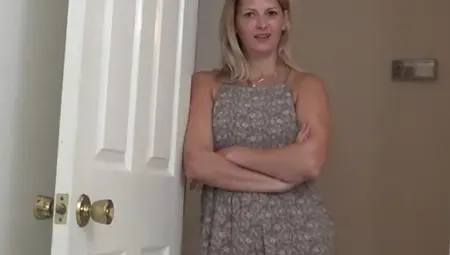 Chubby Cougar Sucks Stepson's Big Pecker And Rides It Cowgirl Style