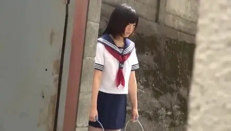 (MGQ-005) Japanese Schoolgirl Urinal Slut