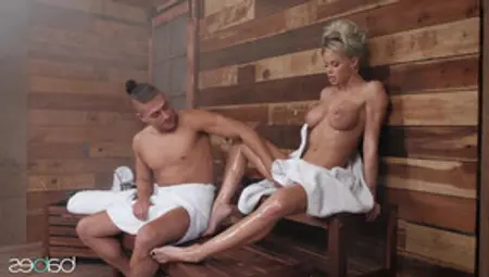 Sex In The Sauna 1 - Elegant Assfuck