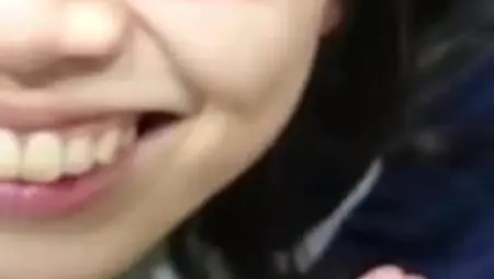 Cute Chinese Glasses Girl Bj In Toliet