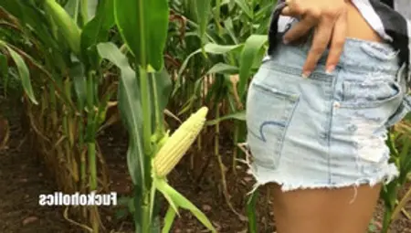 Farmer's Step Daughter Plows The Field ? Creamed Corn