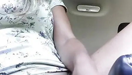 Hot Slut In Car