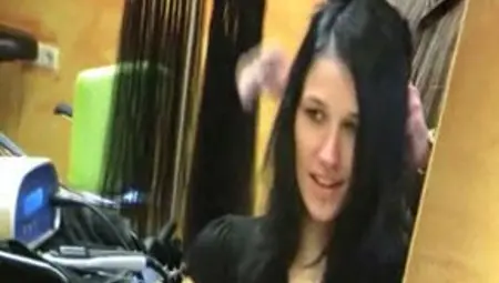 German Brunette Meli Fucked By Her Hairstylist