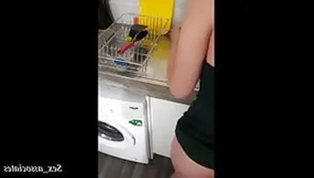 I Bent My College Roommate Over And Fucked Her In The Kitchen