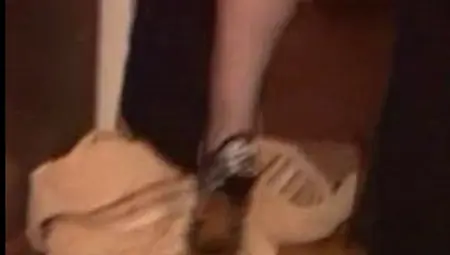 Horny Dude Has A Threesome With Two Lingerie Wearing Amputees