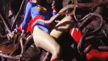 Supergirl Prisoner Of Tentacles!