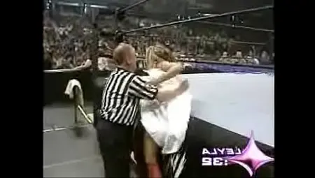 WWE Raw July 4th 2005 - Bikini Boot Camp - Leyla Nipple Slip (2005 Divas Search) - Porn Sex Nude Celeb Blooper Clip