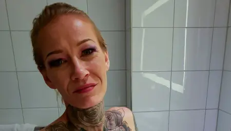Inked-up, Rough-looking Bitch Amanda Doll Gets Fucked In POV