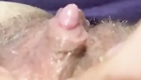 Giant Clitoris Rubbing And Shaking Climax In Bizarre Close Up Mas