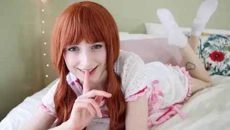 Ginger Bimbo Teases To Cum With Her - Amateur Solo Porn