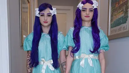 Come Play With Us! Evil Twin STEPSISTERS Suck Me OFF