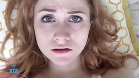 Slim Amateur Redhead With Petite Titties & Braces Gets Cunt Eaten And Rides Dick (POV) Scarlet Skies