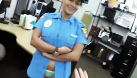 XXX PAWN - Pervy Pawn Shop Owner Bangs Latin Police Officer
