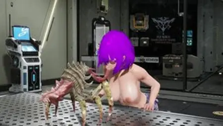 Cartoon 3D: BEAUTY FUCKS ROUGH WITH MONSTER (Fallen Doll: Operation Lovecraft)
