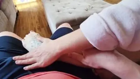 Son Surprises Stepmother With His Big Rock Rough 18 Year Old Penis And Accidental Cummed On Mother's Day