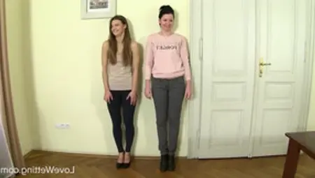 2 Girl Pee Holding Contest End With Pee Pants