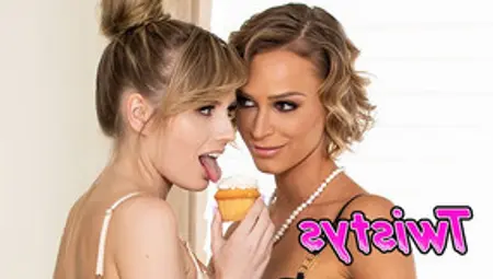 Twistys - Elegant Lesbians Scarlett Sage& Emma Hix Love Pussy
