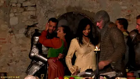Medieval Orgy Session With Insatiable Women Who Love To Shag