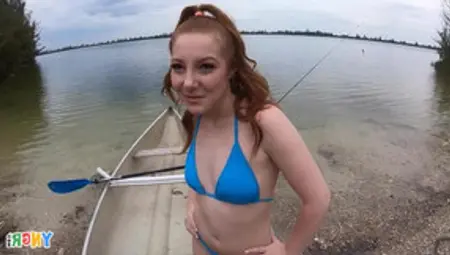 YNGR - Fishing And Fucking With Redhead Teen