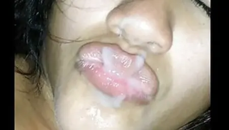 Cum Drenched Lips