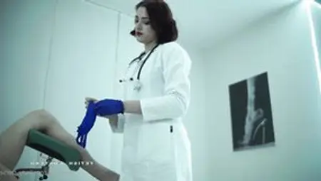 Girlfriend Performs Medical Exam And 2 Hands Fisting