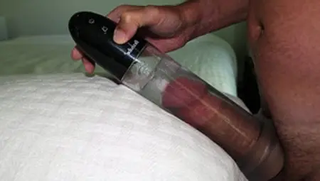 My BestVibe Penis Pump Sucks The Cum Out Of My Cock Very Intense Male Solo Cumming