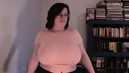 Huge Boob Tit Drop Sheer Shirt