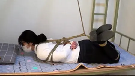 Chinese Girl Tied Remote Vibed