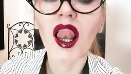 Lipstick Kisses From The Professor