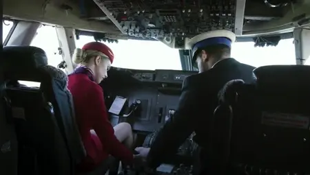 Nylon Stockings Stewardess Airplane Fucking Girl