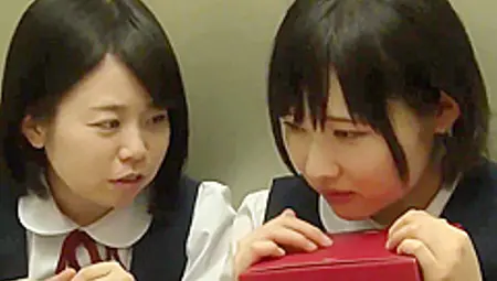 Japanese Students Stuck In Elevator
