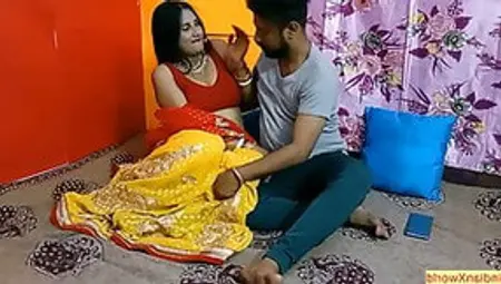 My Desi Hot Aunty Has Secret Sex With Her Unmarried Devar!! Cum Inside Pussy