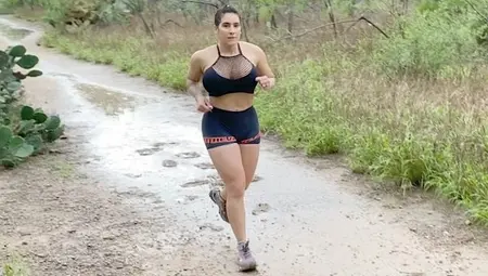 Rough Deep Anal Fuck After 5 Miles Trail Run In A Rainy Day