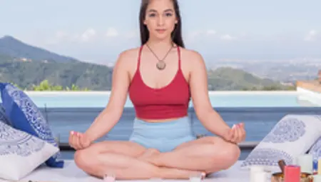 Ginebra Bellucci In Ginebra Bellucci, Yoga Class Turns Interracial Threesome