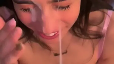 Cute Amateur Girls Get Facialized In Crazy POV Compilation