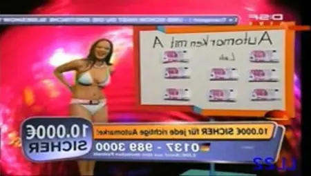 German Host Of TV Game Show Strips Off Her Top