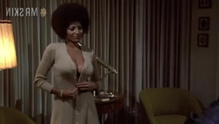 Naked Pam Grier Retro Compilation Video