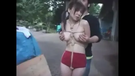 Cute Breasty Asian Slut In Fetish Sex Video In Public