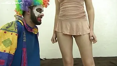 Nickey Huntsman&rsquo;s Hairy Pussy Gets Fucked By A Clown