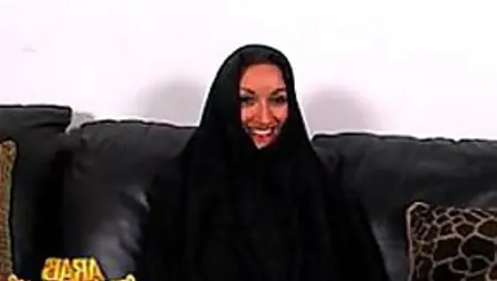 Busty Arab MILF Gets Fucked Doggy Style And Then Facialized Big Time
