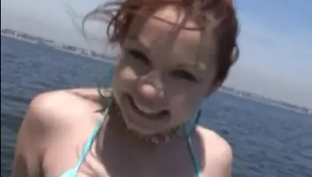Phoebe Jones Enjoys Outdoor Group Sex On The Yacht