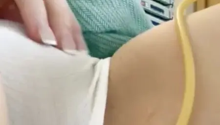 Hospital Bed Masturbation Part Two - Having Fun With My Snatch & Boobs Compilation