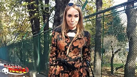 GERMAN SCOUT - Fashion Teen Model Liza Talk To Anal For Cash