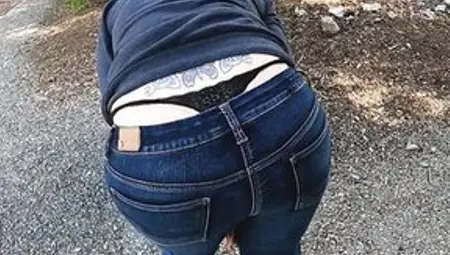 Whale Tail Large Butt Mother I'd Like To Fuck Public Exhibitionist
