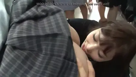Lesbian Seduce For Ass Licking In Bus