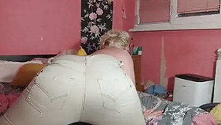 Mom Tease Step Son In Jeans, Then Fuck And Squirt