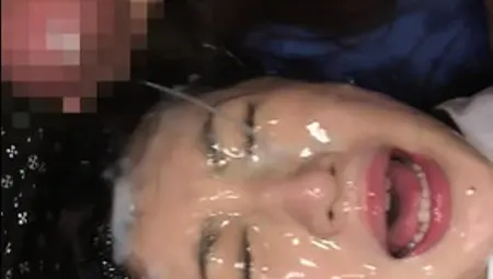 Nasty Oriental Babes Can't Get Enough Sperm On Their Lovely Faces