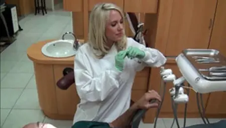 Dick Loving Dentist Britney Beth Gives A Sucking