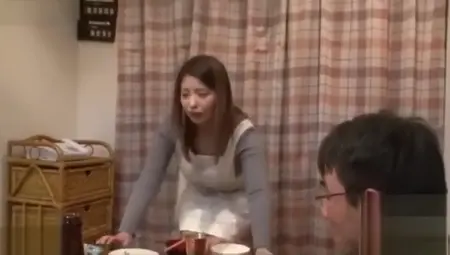 Wife Cheats In Front Of Husband To Facial