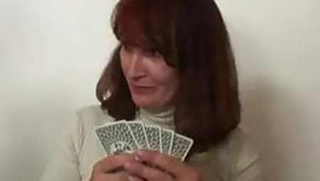 Strip Poker Leads To Hard Threesome
